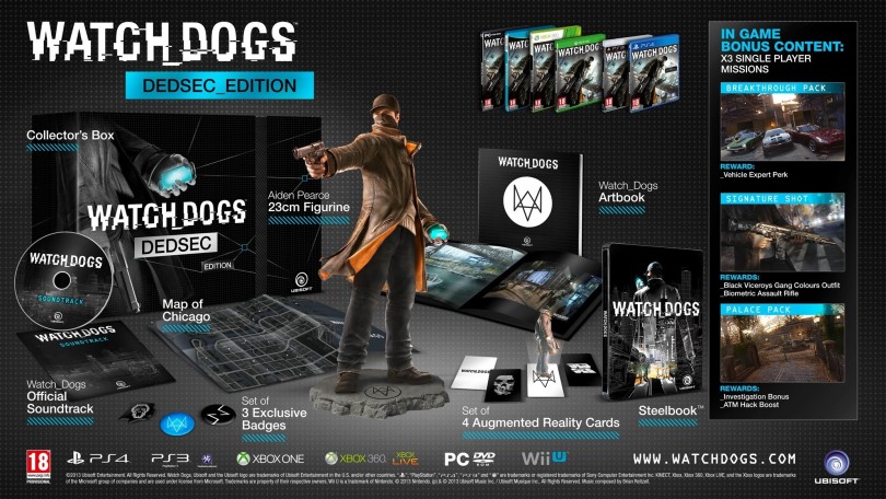 Watch Dogs Dedsec Edition tartalma